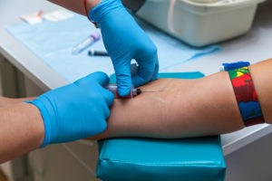 do hospitals do std testing when they draw blood
