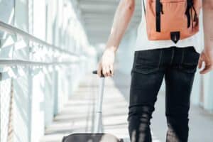 person traveling